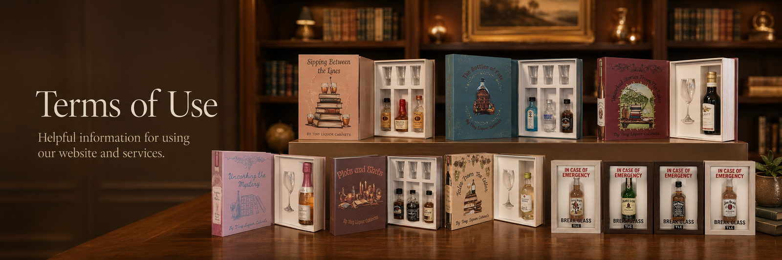 Tiny Liquor Cabinets - Terms of Use Tiny Liquor Cabinets - Terms of Use
